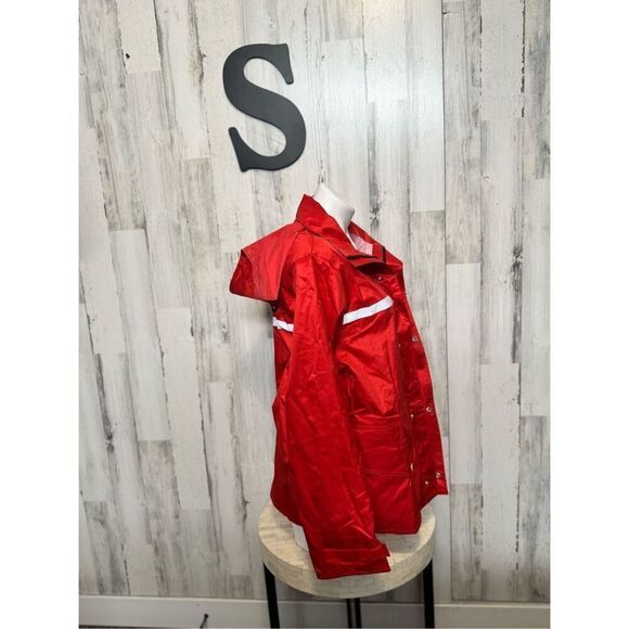 Red rain jacket size small - Picture 6 of 6